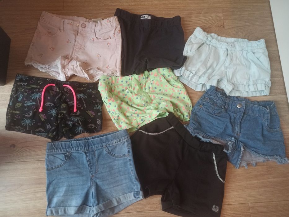 Paka ubranek 128-140