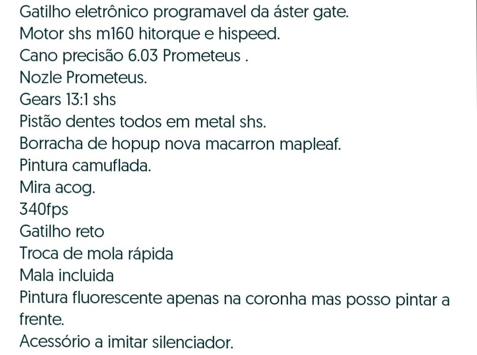 Scar L full upgrades airsoft