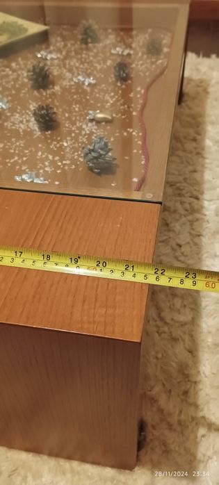 Mesa de centro retangular