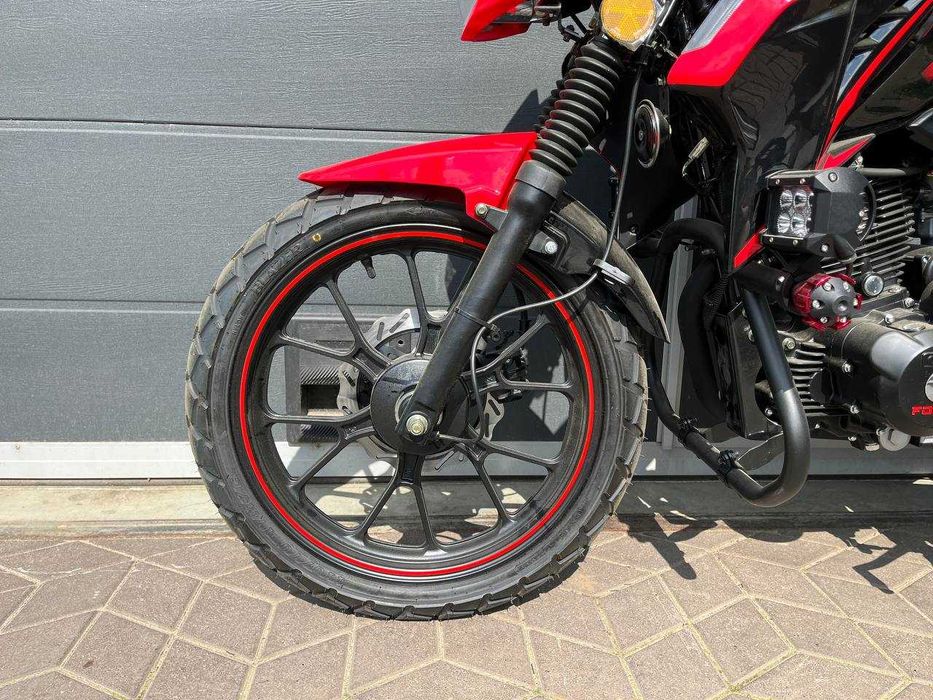 Мотоцикл Forte Форте BS-200 Червоний 10 к.с.