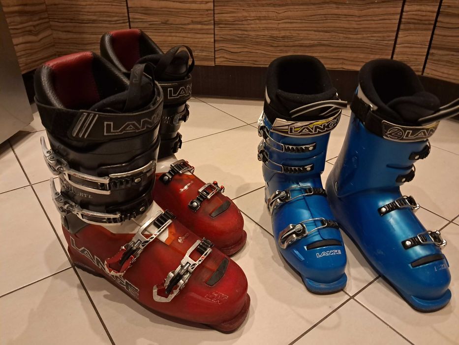 Buty narciarskie Lange 26,5 cm oraz Lange 29,5 cm