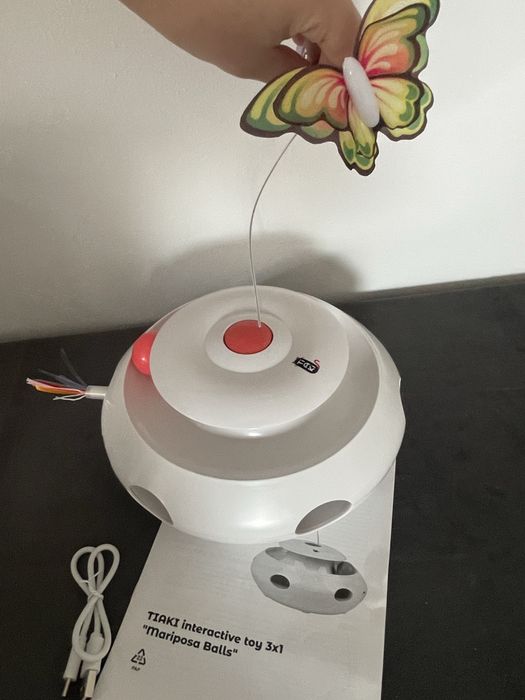 TIAKI 3 w 1 zabawka dla kota Mariposa