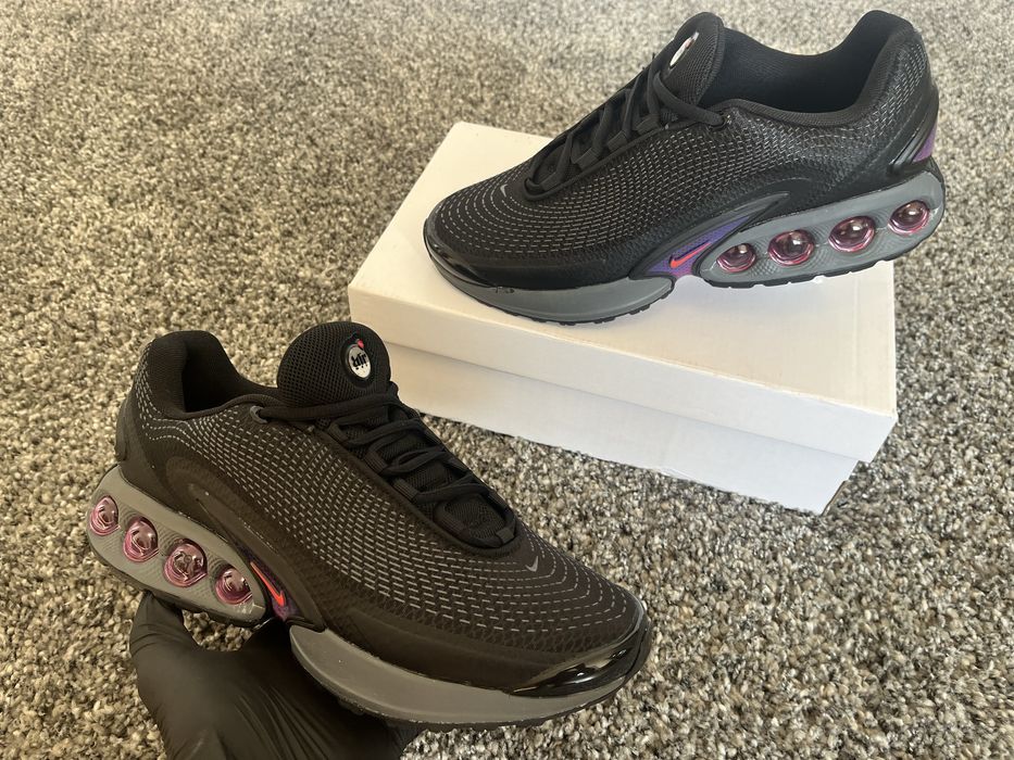 Кросівки Nike Air Max Dn /Найк ДН"All Day" (Black/Purple/Crimson) • Нові