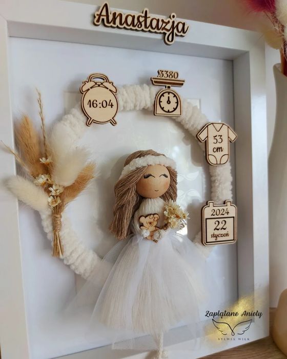 Metryczka dla dziewczynki