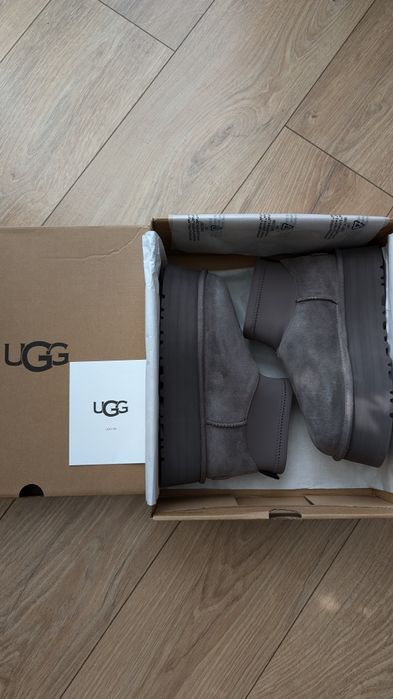 Угги ,  Оригінал Classic Mini Dipper Ugg сірі 
Ugg