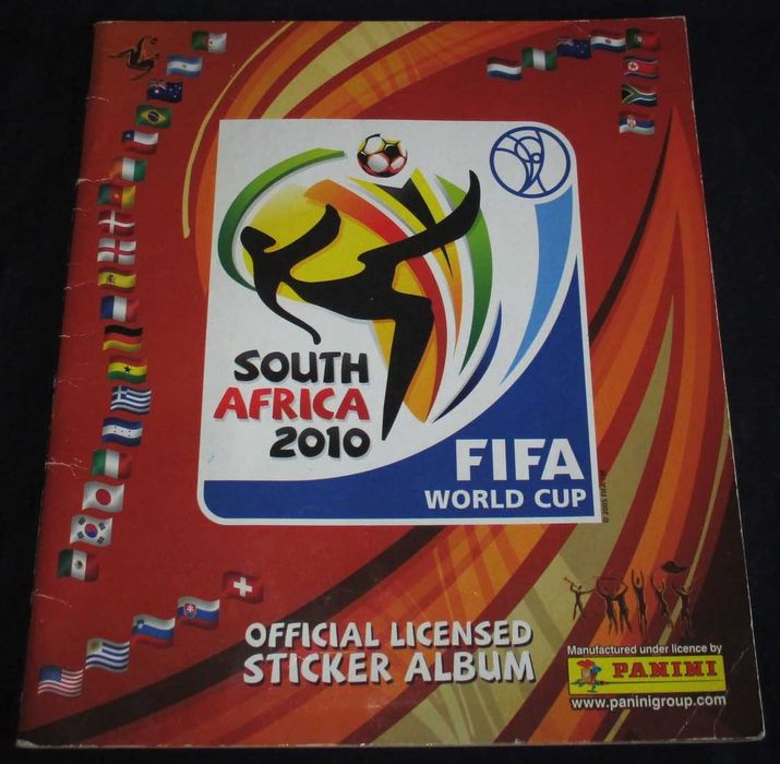 Caderneta Panini FIFA South Afrika 2010
