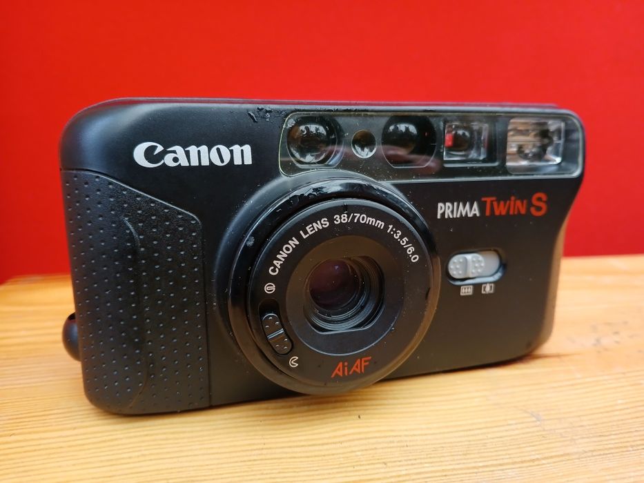 Unikatowy aparat Canon Prima Twin S