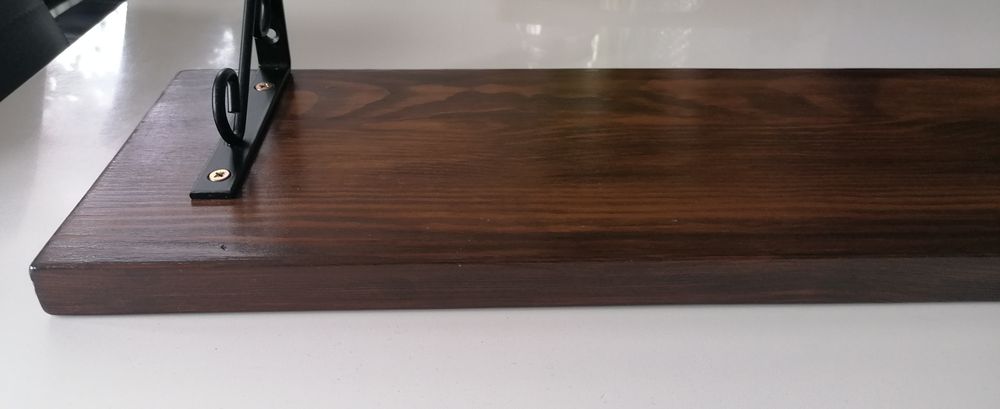 Parapet/półka drewniana 70 cm. x 20 cm., grubość deski 2,8