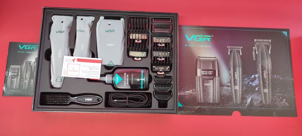 Топ продажу!! Машинка тример шейвер VGR  
Набір VGR 3 в 1 V-640 S3
