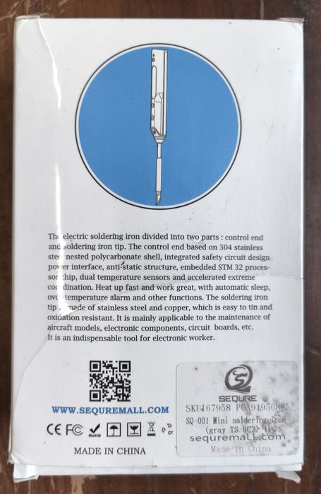 Ferro de soldar TS100