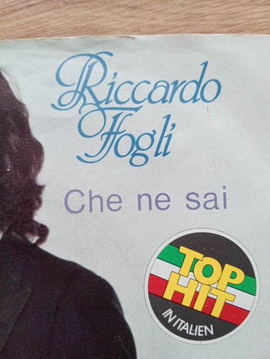 Mała płyta winylowa Riccardo Fogli 1979 rok
