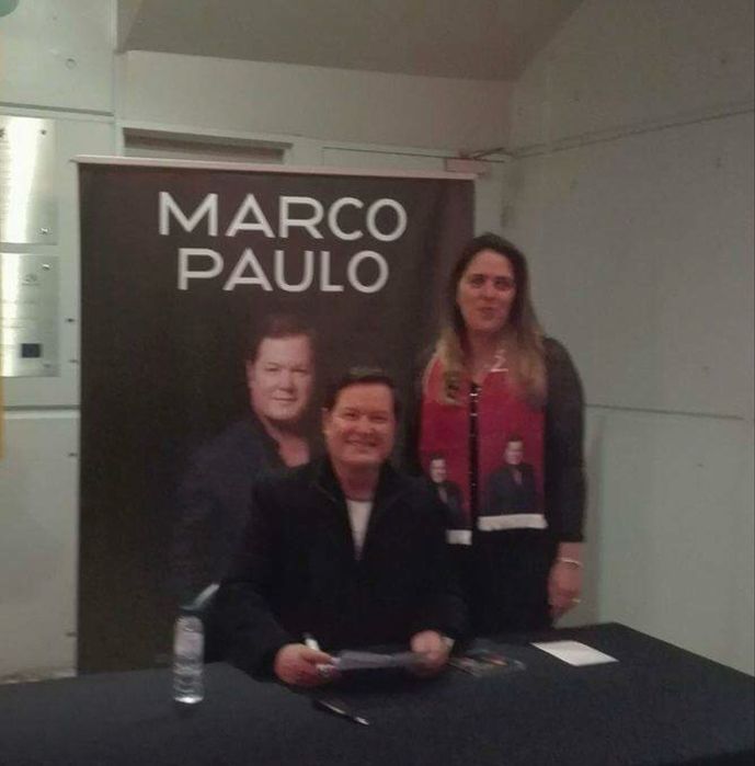 Cachecol do Marco Paulo original 50 anos tour