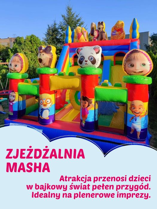 Wynajem dmuchanców, zamki dmuchane