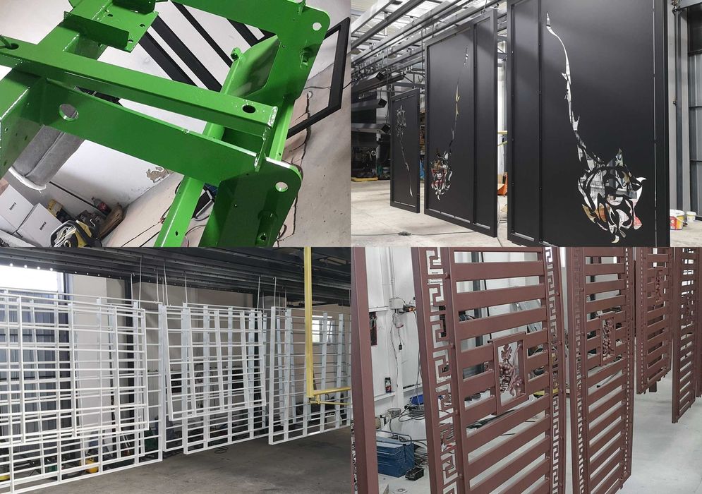 Malowanie proszkowe 9m, Lakiernia proszkowa, cynkowanie, piaskowanie