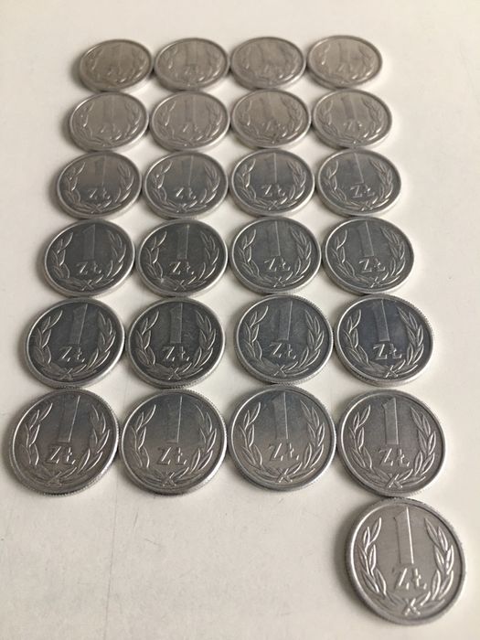 Moneta 1 zł. 25 szt. z 1989 roku