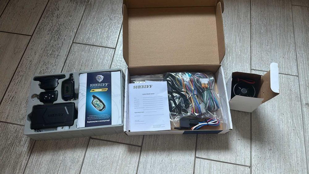 sheriff zx 1095 pro - купить автосигнализации - Цена на OLX.ua