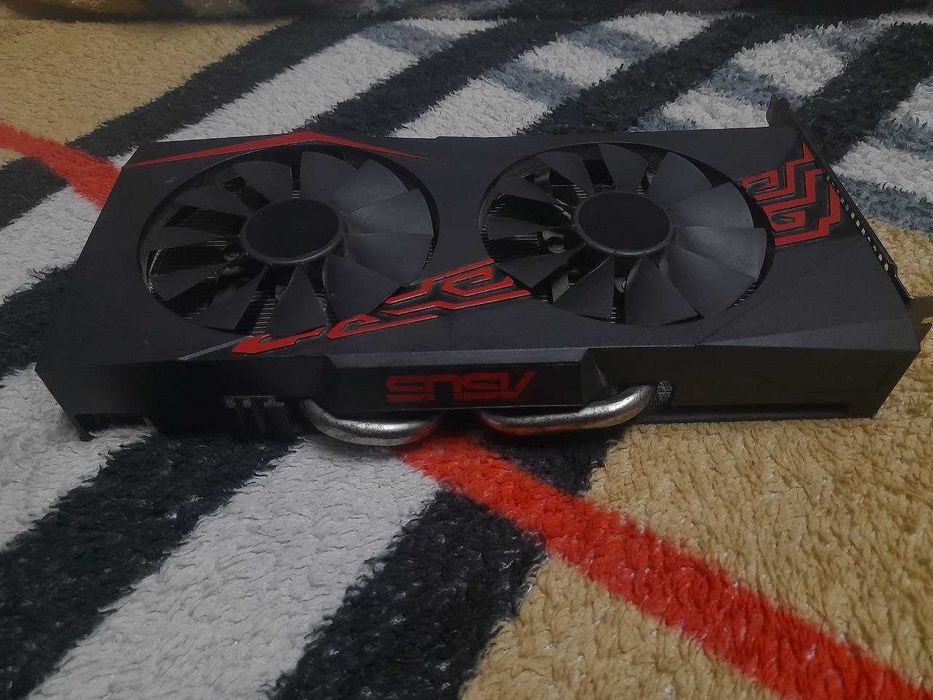 Видеокарта rx 470 4gb  asus rog