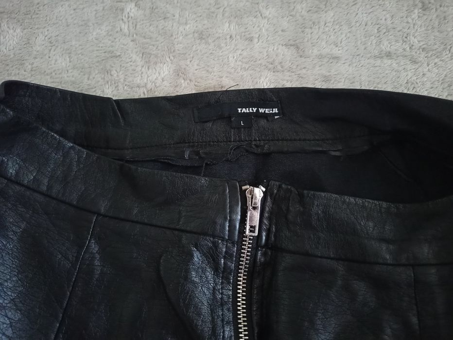 NOWA spódnica Tally Weijl eko skóra L suwak