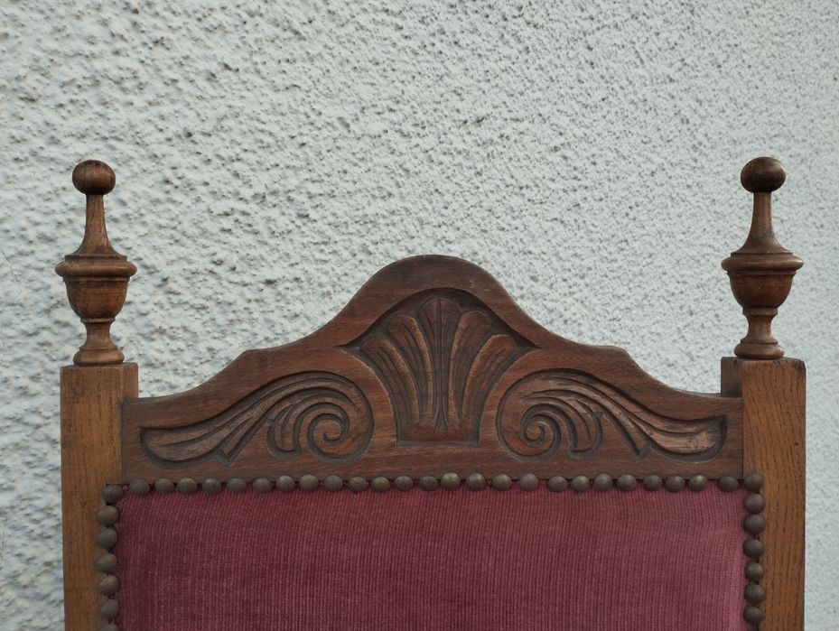 Cadeira de madeira vintage