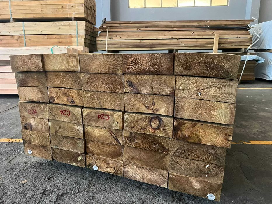 Madeira ABETO APARELHADO TRATADO