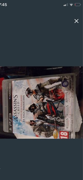 Jogo Ps3 Assassins Creed La Saga Americana