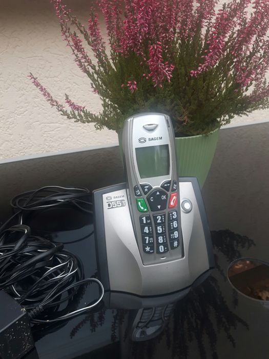 Telefon stacjonarny słuchawka  bezprzewodowa