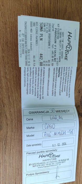 zegarek Casio G- SHOCK