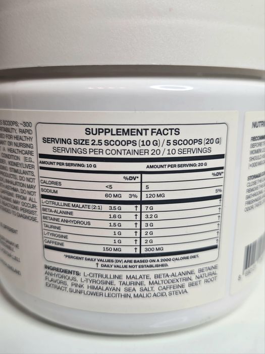 Pre Workout Nutriplus Farmasi Smak Tropical Mix Przed Treningiem