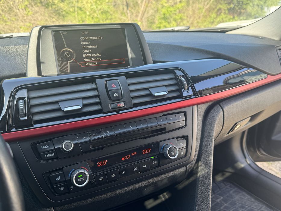 Накладки Интерьера Декор салона BMW F30 F32 F34 F36 SPORT Full Black