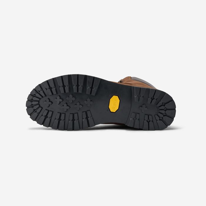 Botas de Caça Resistentes em Couro Crosshunt 510 HTG Castanho
