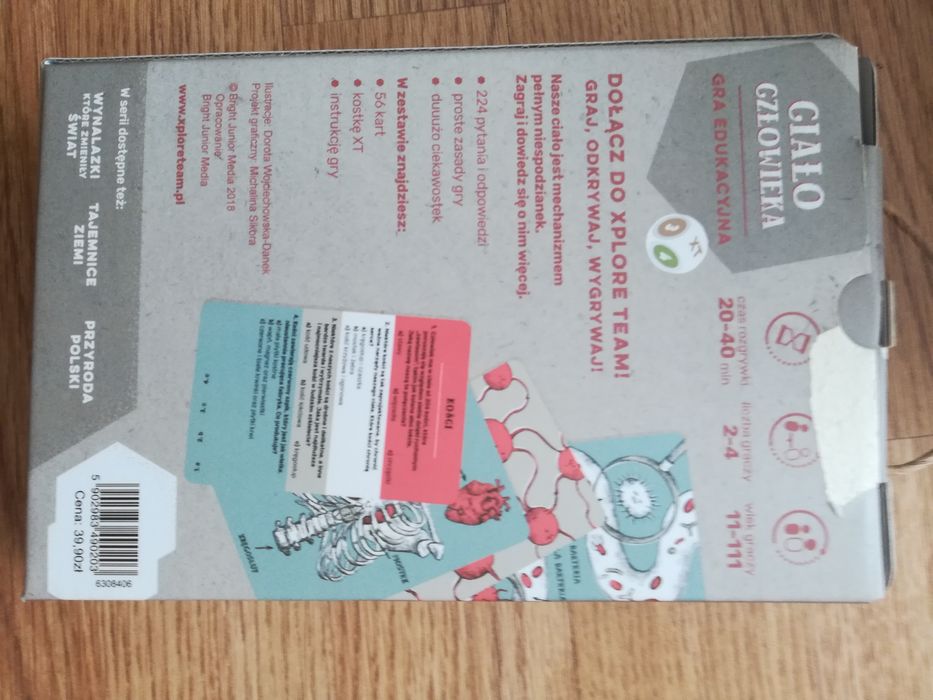 Ciało Człowieka gra edukacyjna