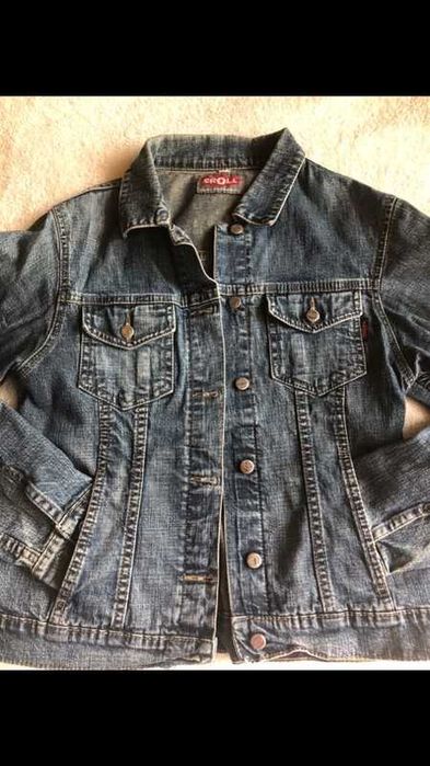 kurtka jeans rozmiar s dla kobiety lub dziewczyny