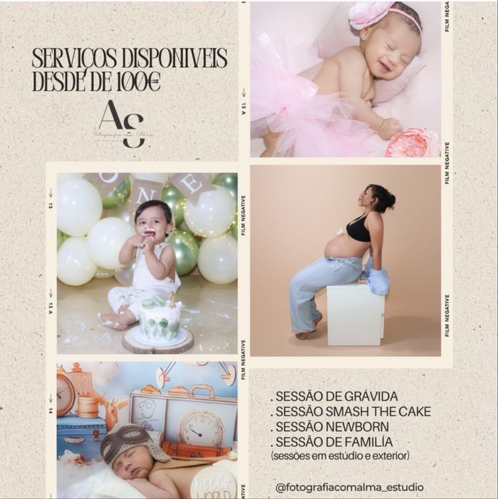 Serviços de Fotografia