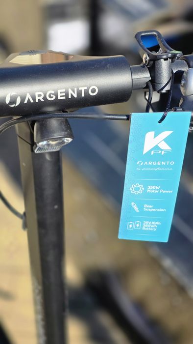 Електросамокат ARGENTO. 10" колеса. Нові акб. Новий