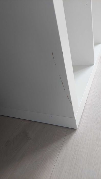 IKEA regał Kallax biały 182x182 cm 25 półek