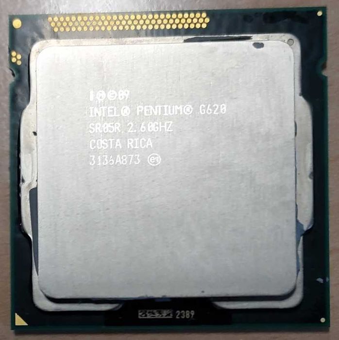 Processador CPU Intel Pentium g620 2.6Ghz 3MB cache socket 1155