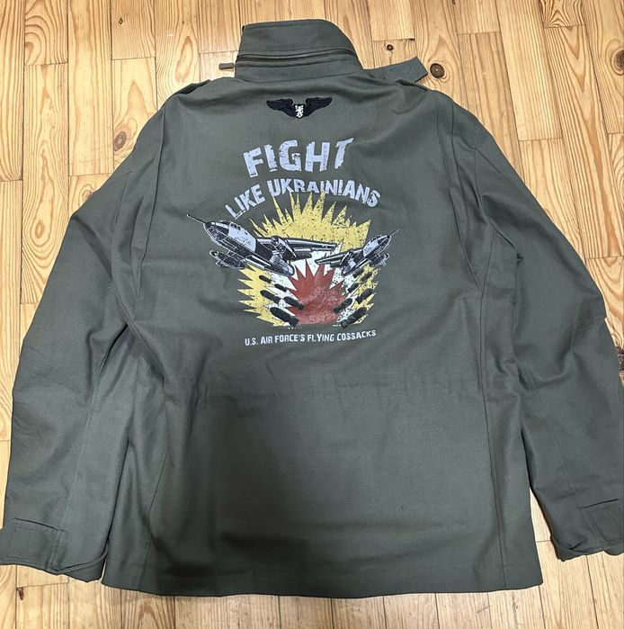 Чоловіча куртка відомого бренду Авіація Галичини. М-65 Буревій.