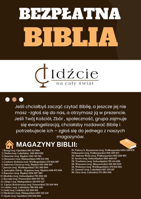 Biblia, Pismo Święte, Słowo Boże , UBG