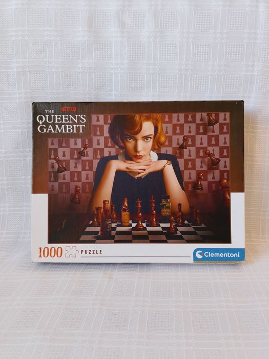 Puzzle NETFLIX, Gambit Królowej, 1000 elementów, nowe