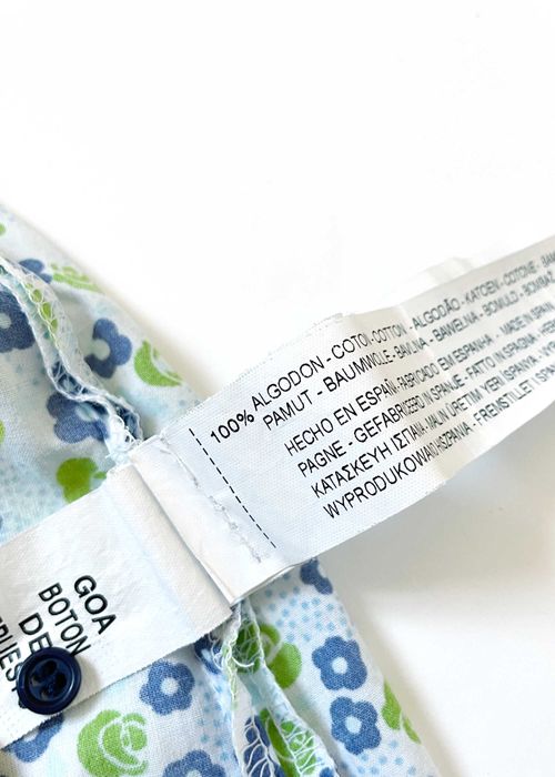 Бавовняний сарафан Zara для дівчинки 6-9 міс, 74 см