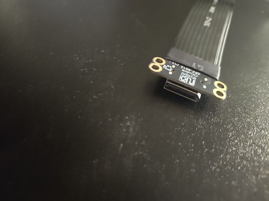 Адаптер M.2 NVMe / NGFF на OCuLink ( SFF-8612 - SFF-8611 ) PCI-E 4.0 Райзер для eGPU