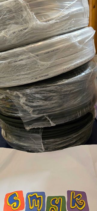 Przewody płaskie i okrągłe Ydyp 3x2.5 – szybka realizacja, YKY