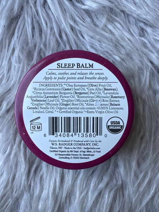 Balsam na sen Badger