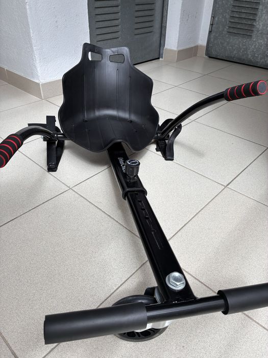 Kart urban glide pilot preto - cadeira para hooverboard