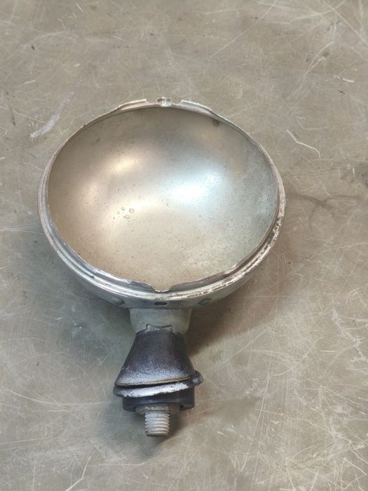 BMW R75 R80 r100 lampa reflektor kierunkowskazy lusterka boczki kołpaki emblemat koguty lampa błyskowa policja Hella KL70 niebieska halogen