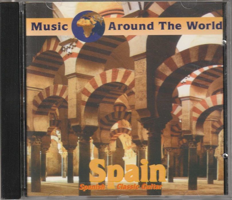 CD Spain - temas em guitarra clássica espanhola