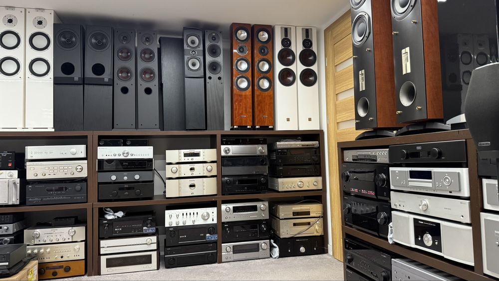 Amplitunery do kina domowego z Dolby Atmos DTS-HD Bluetooth i HDMI ARC