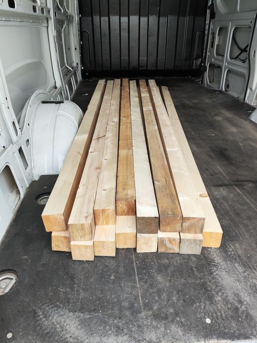 Belki kantówki sosnowe suche drewno użytkowe