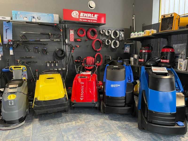 Używane myjki ciśnieniowe z gwarancją: Kärcher, Nilfisk, Ehrle