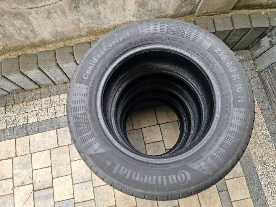 Ładne opony letnie Continental 215/60/16 Wolbrom